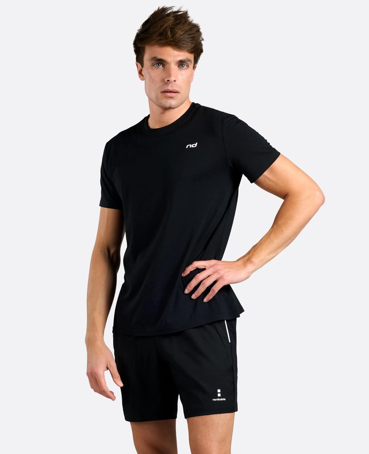 Męski T-shirt „Bamboo Tee” do tenisa/padla