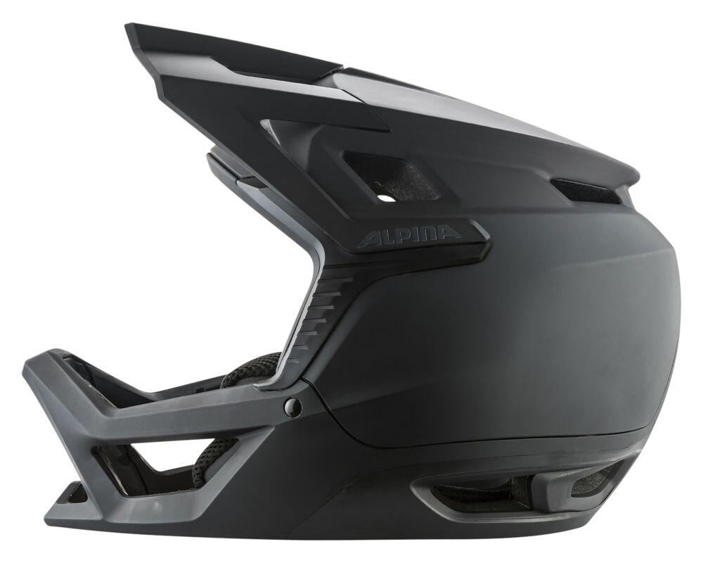 Kask rowerowy MTB Roca, czarny matowy