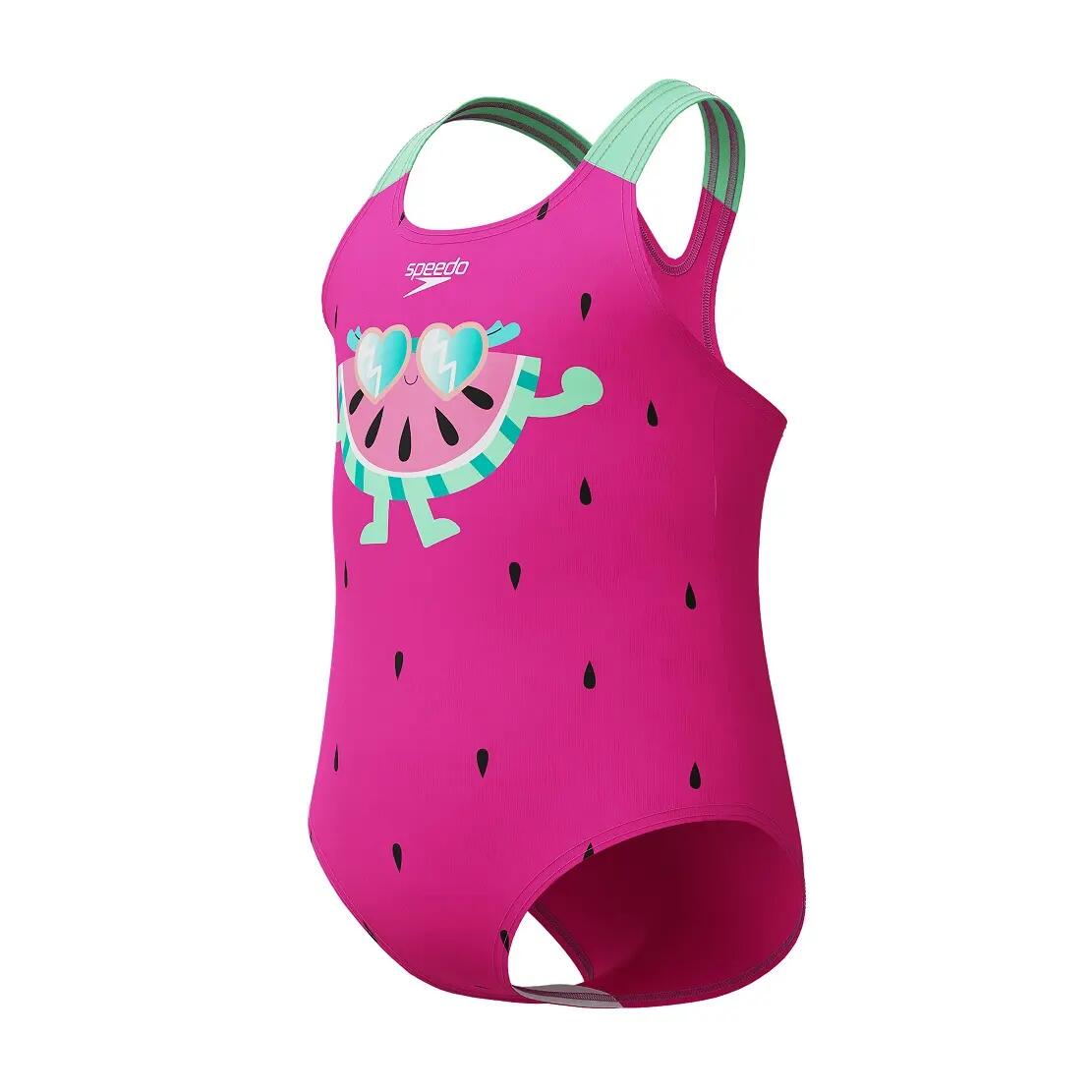 Strój kąpielowy jednoczęściowy dla dziewczynek Speedo Digital Printed