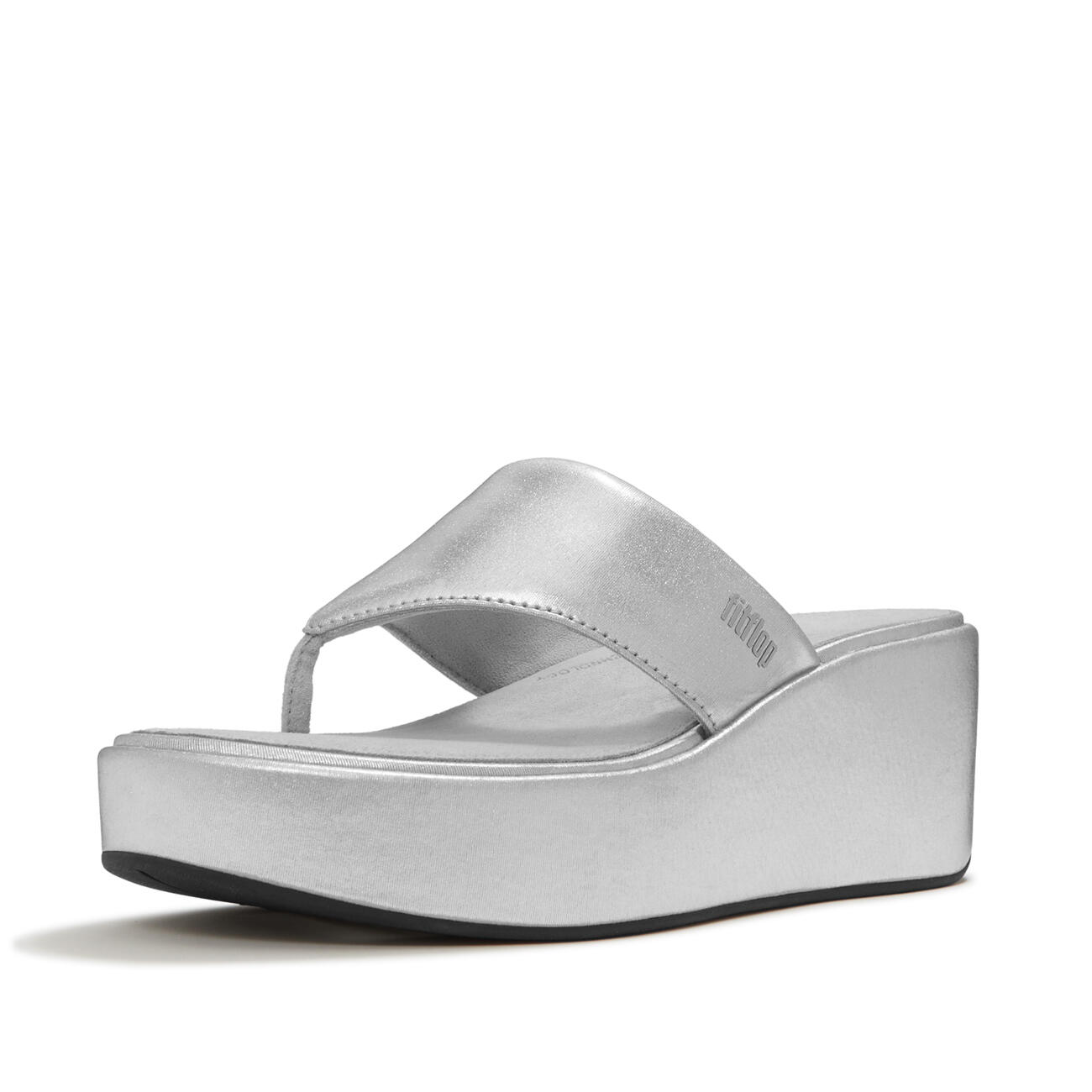 Sandales à talons compensés et bride entre les orteils FitFlop