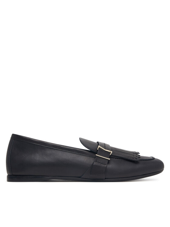 Max Mara Loafersy Mxamister 2624526091600 Czarny