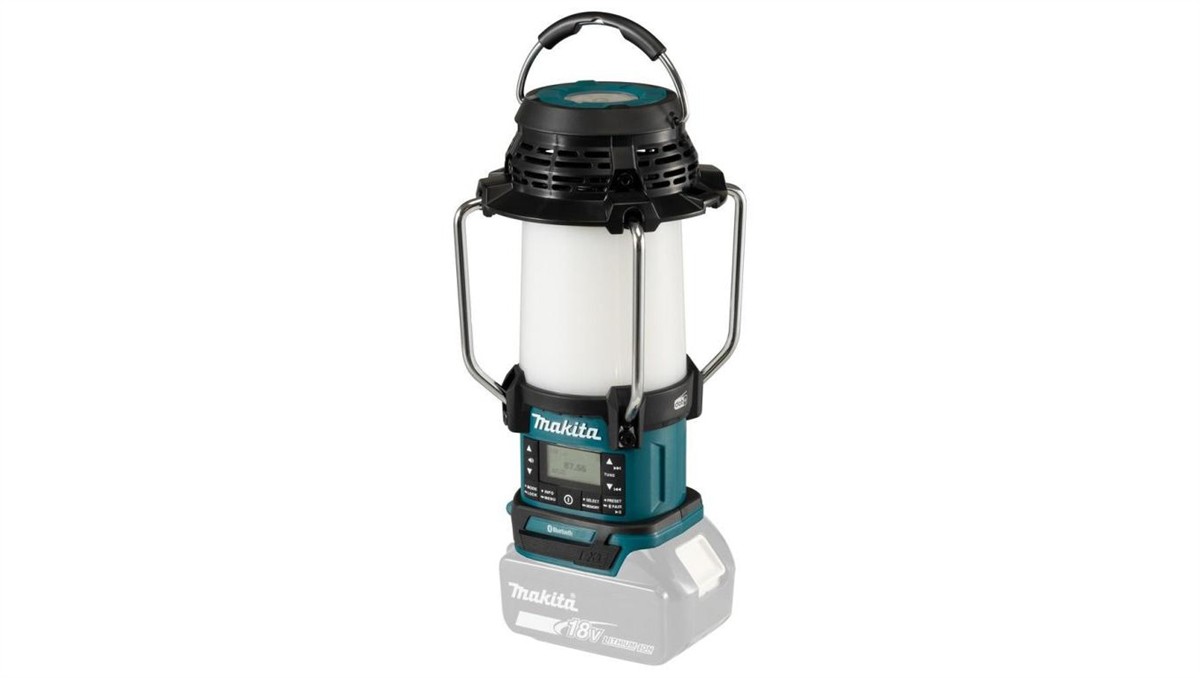 Makita ODBIORNIK RADIOWY Z LAMPĄ I LATARKĄ 18V AM/FM/DAB BLUETOOTH DMR056