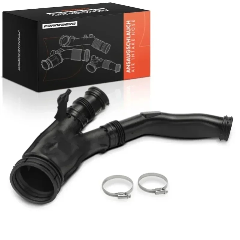 Wąż dolotowy powietrza z filtrem powietrza Frankberg 1x do BMW X6 E71 xDrive35i 7ER F01-F04 740i 13717582312 13717571346V203996