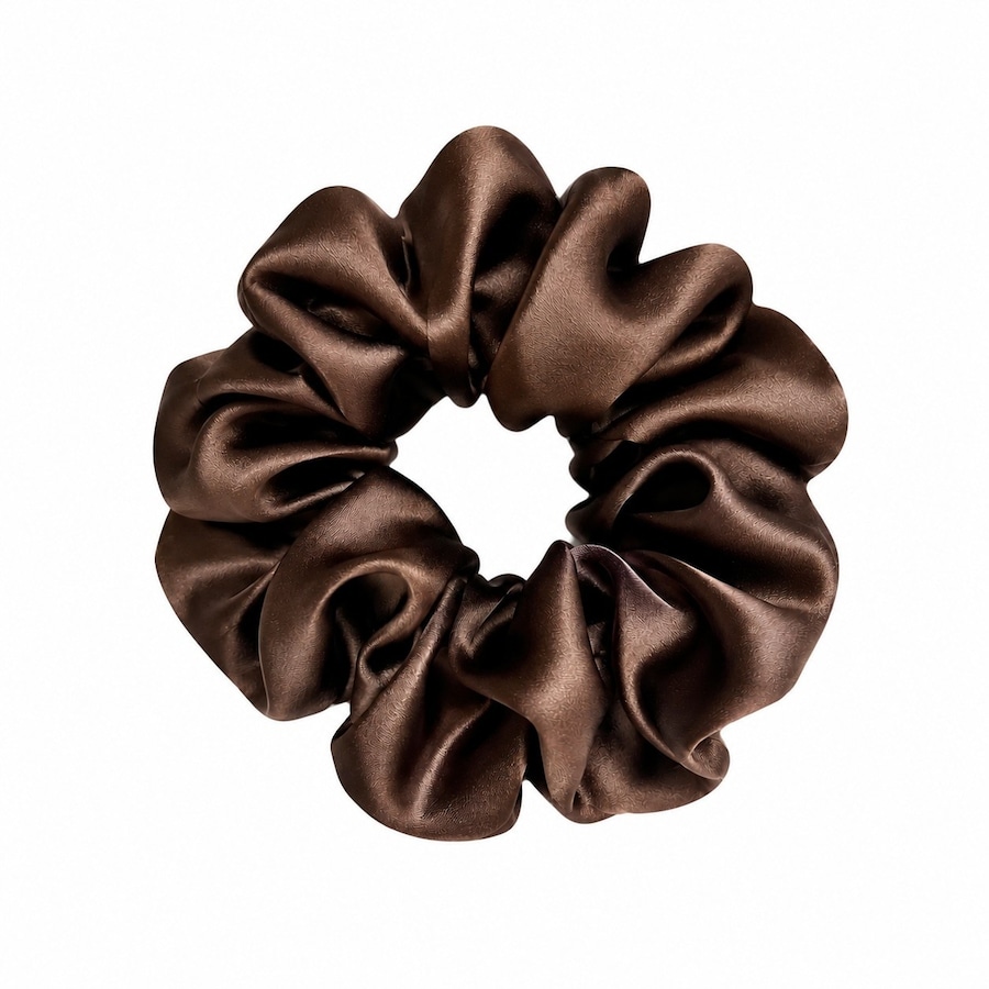 POSHYOU CHOCOLATE BROWN - Duża jedwabna Opaski do włosów 1 ct