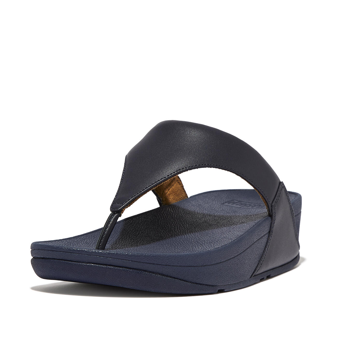 Pantoufles FitFlop Lulu en cuir Semelle avec technologie Microwobbleboard