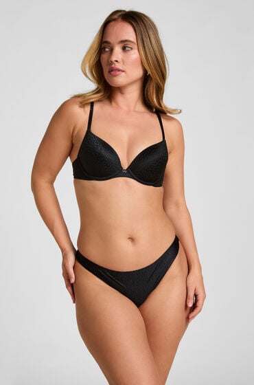 Hunkemöller Stringi Jackie Czarny