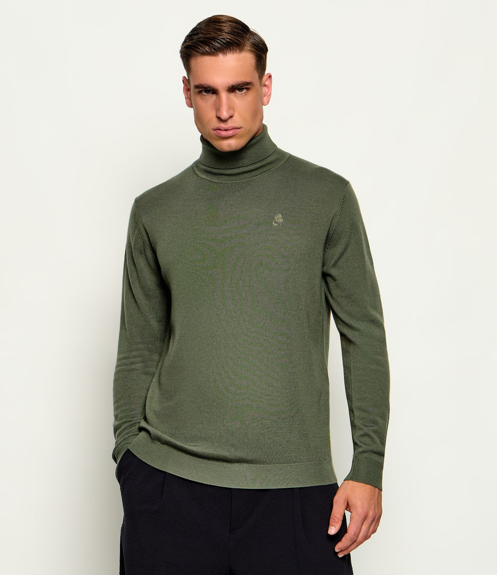 Karl Lagerfeld Wełniany golf Regular Fit