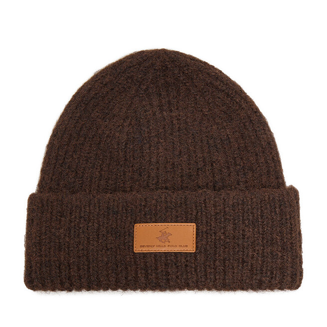 Czapka Beverly Hills Polo Club CEO-BHPC-M3-001-AW25 Brązowy