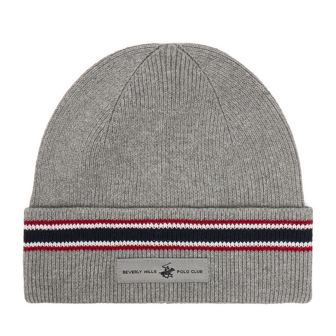 Czapka Beverly Hills Polo Club CEO-BHPC-M3-002-AW25 Szary