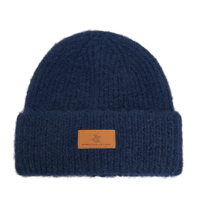 Czapka Beverly Hills Polo Club CEO-BHPC-M3-001-AW25 Granatowy