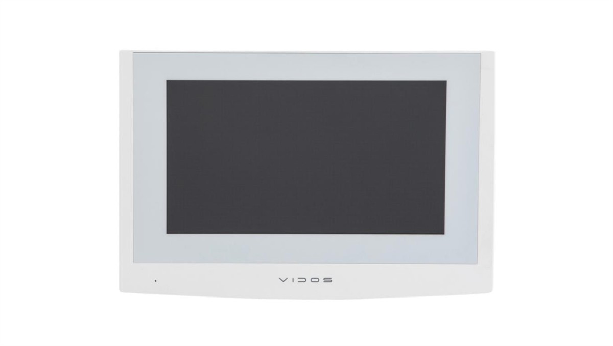 VIDOS Monitor dotykowy 7 1024x600px, głośnomówiący, z pamięcią, WiFi, obsługa kamer IP, współpraca z aplikacją X, 2IP M200W-X