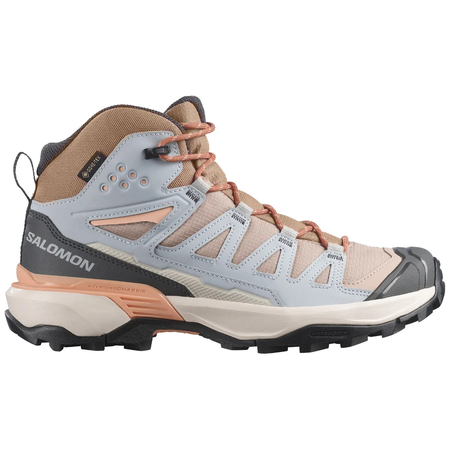 Buty damskie Salomon X Ultra 360 Mid Gore-Tex Rozmiar butów (UE): 37 1/3 / Kolor: brązowy/niebieski