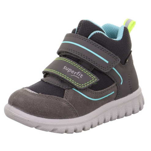 Buty dziecięce Superfit Sport7 Mini Grau/Gelb Rozmiar butów (UE): 25 / Kolor: szary