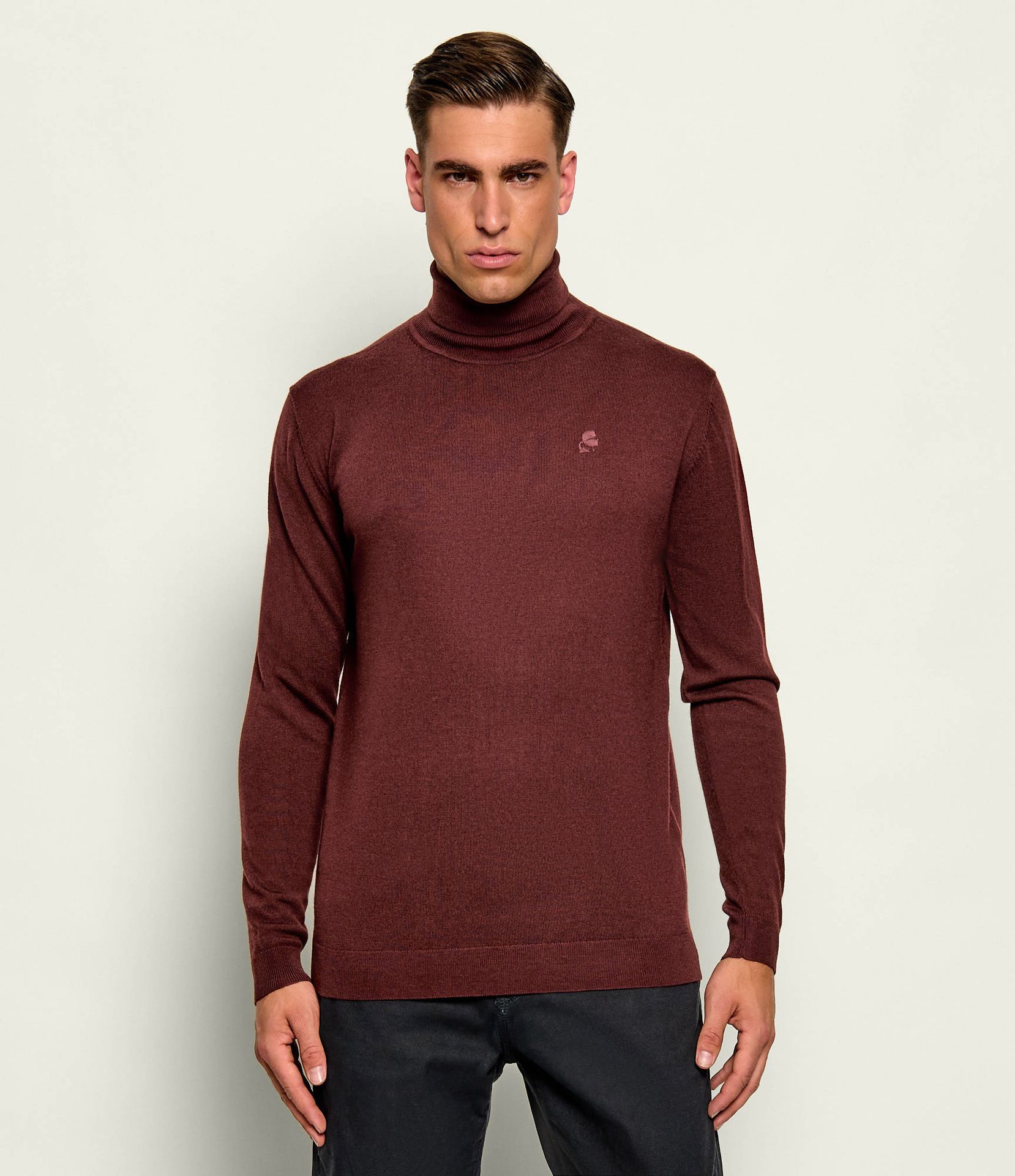 Karl Lagerfeld Wełniany golf Regular Fit