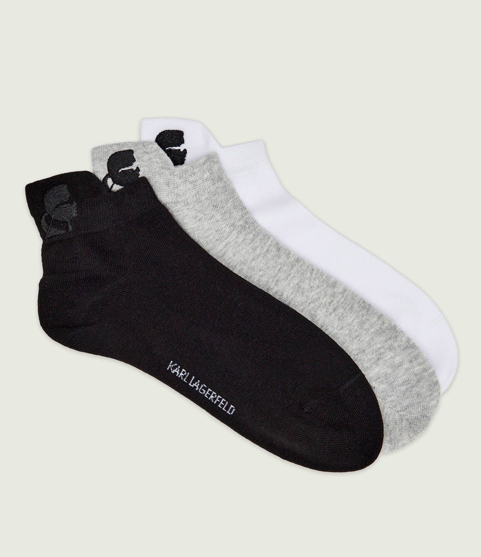 Karl Lagerfeld Skarpety/stopki 3 pack K/Kameo