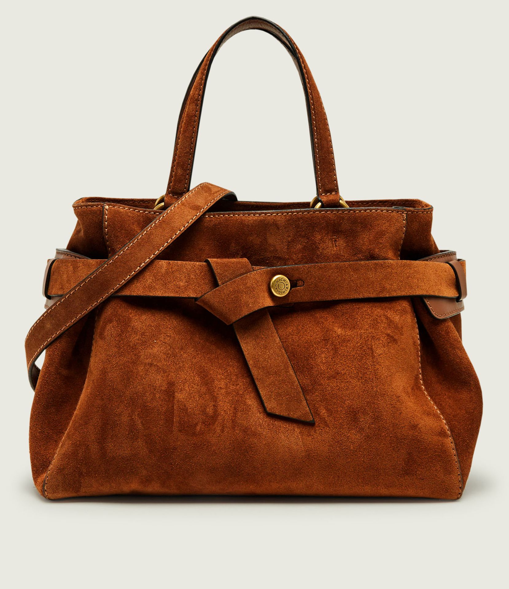 GIANNI CHIARINI Kuferek Miranda zamsz