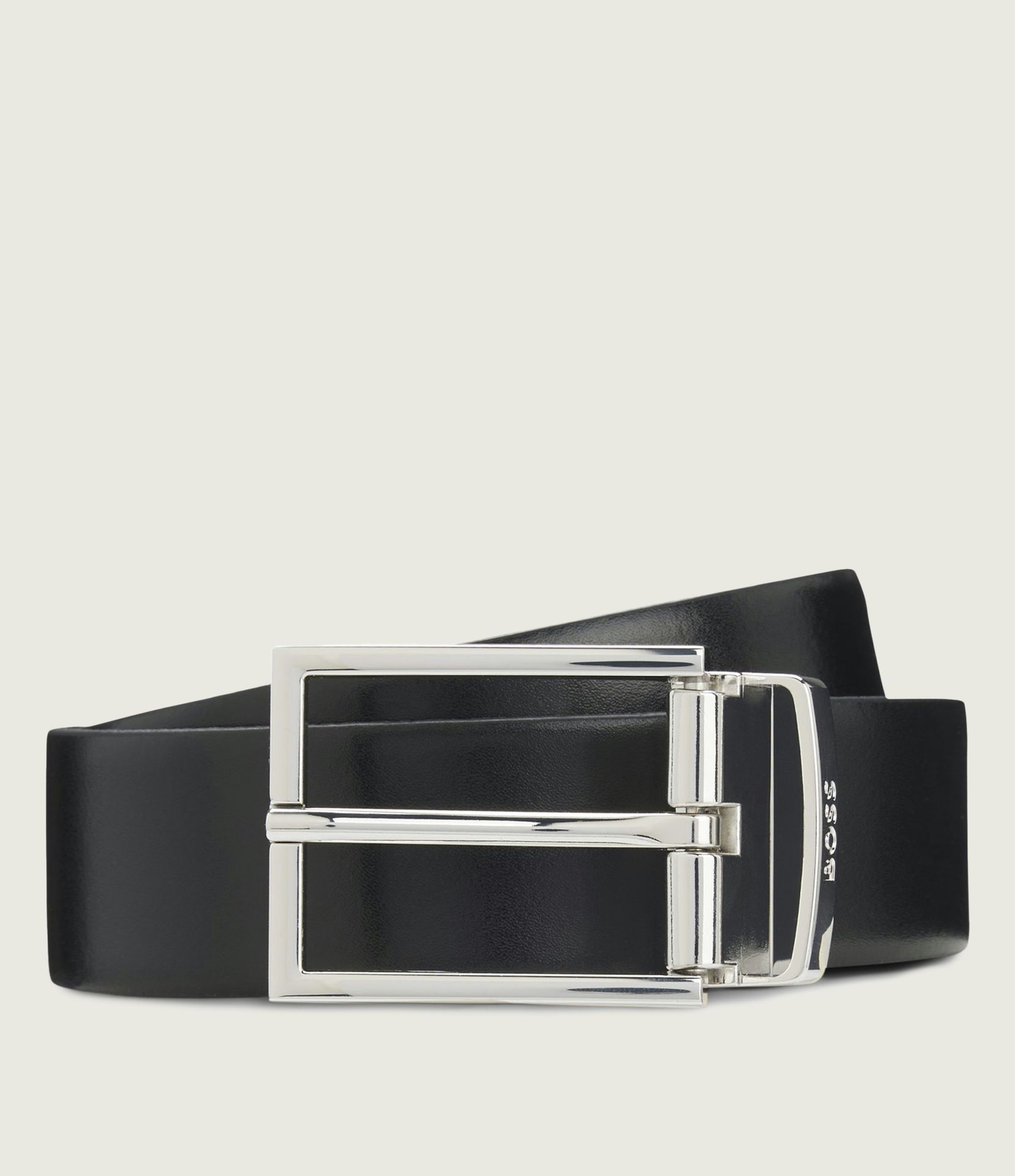 BOSS BLACK Skórzany dwustronny pasek Otano-S_Sr35