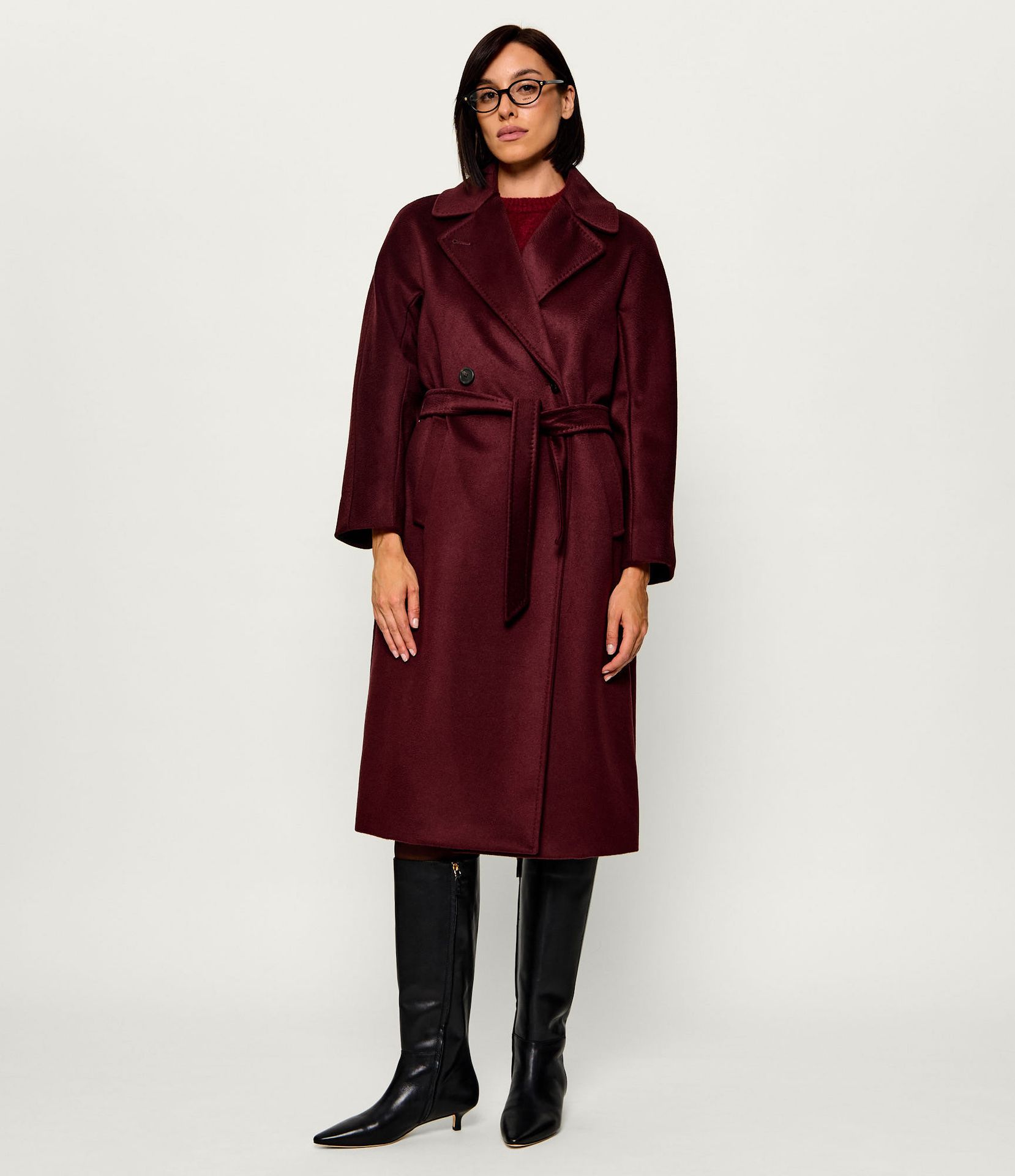 Weekend MaxMara Wełniany płaszcz Wkdresina