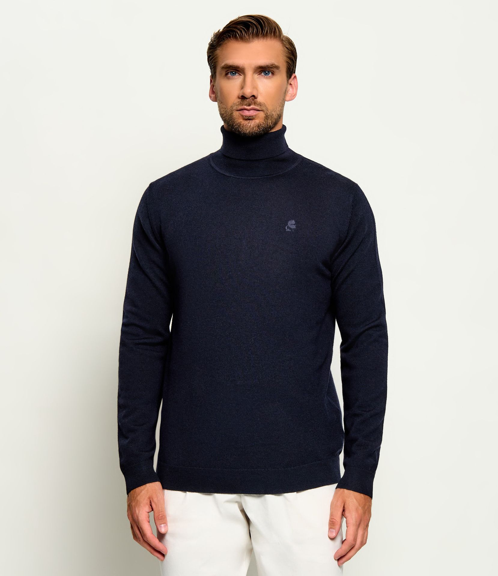Karl Lagerfeld Wełniany golf Regular Fit