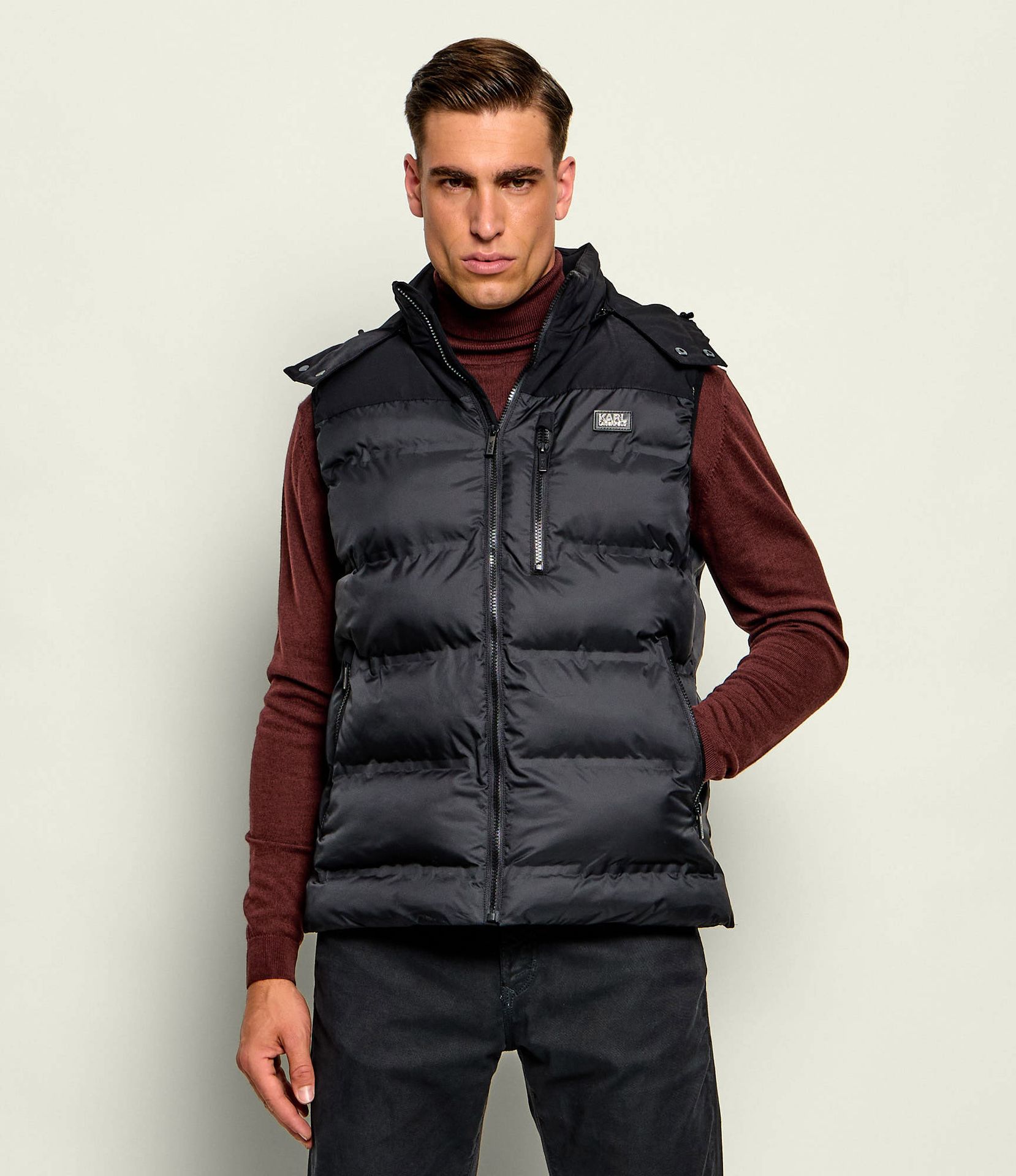 Karl Lagerfeld Bezrękawnik Regular Fit