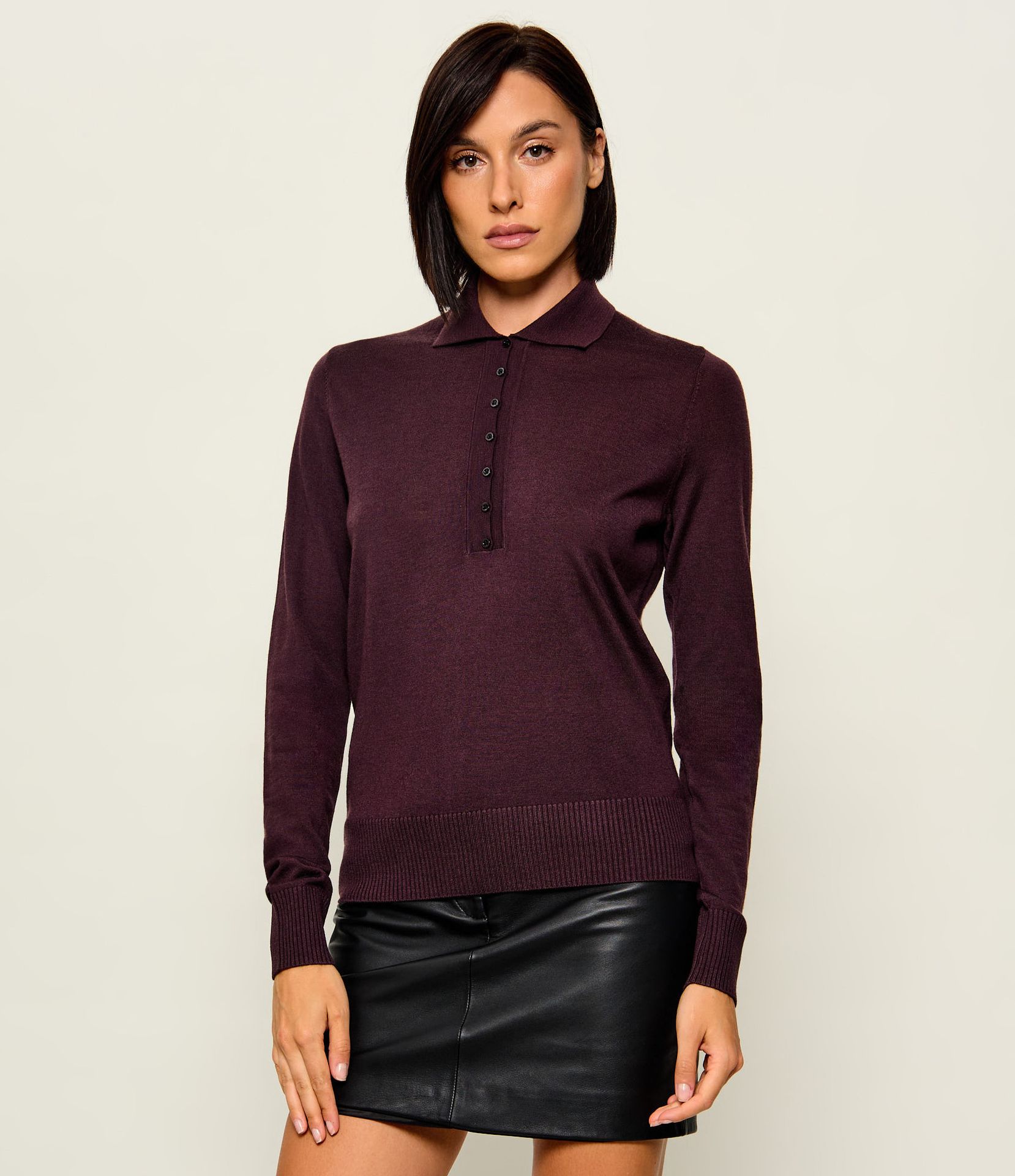 Pinko Wełniane polo Vaduz Regular Fit