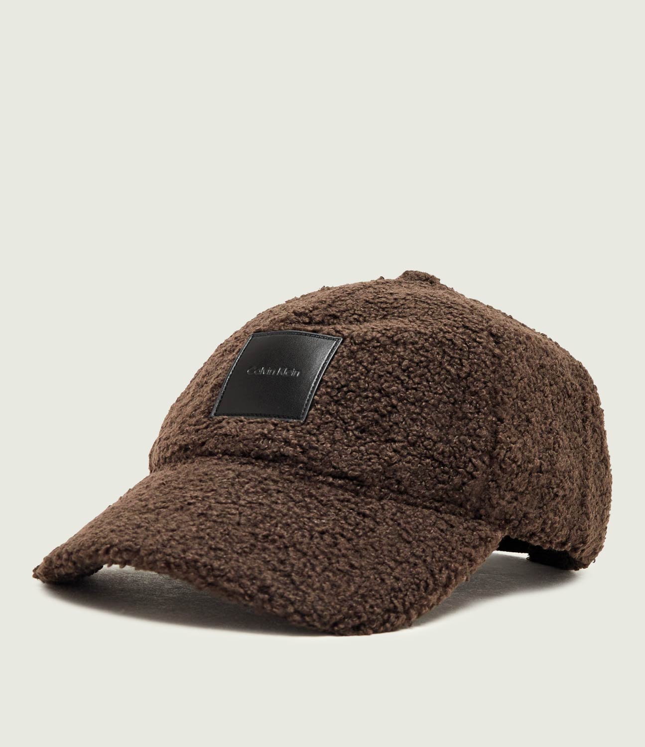 Calvin Klein Bejsbolówka shearling