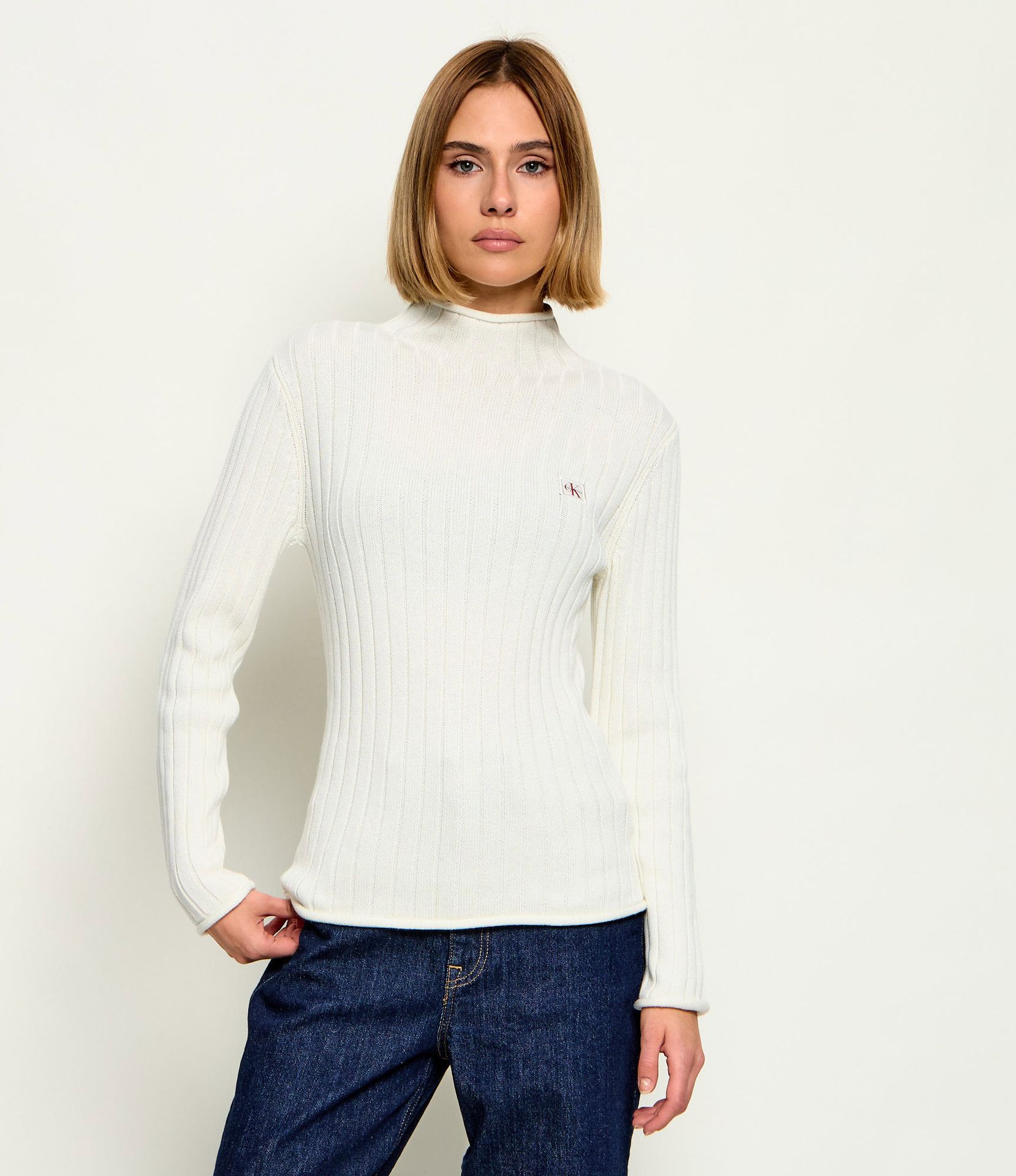 Calvin Klein Jeans Półgolf Slim Fit