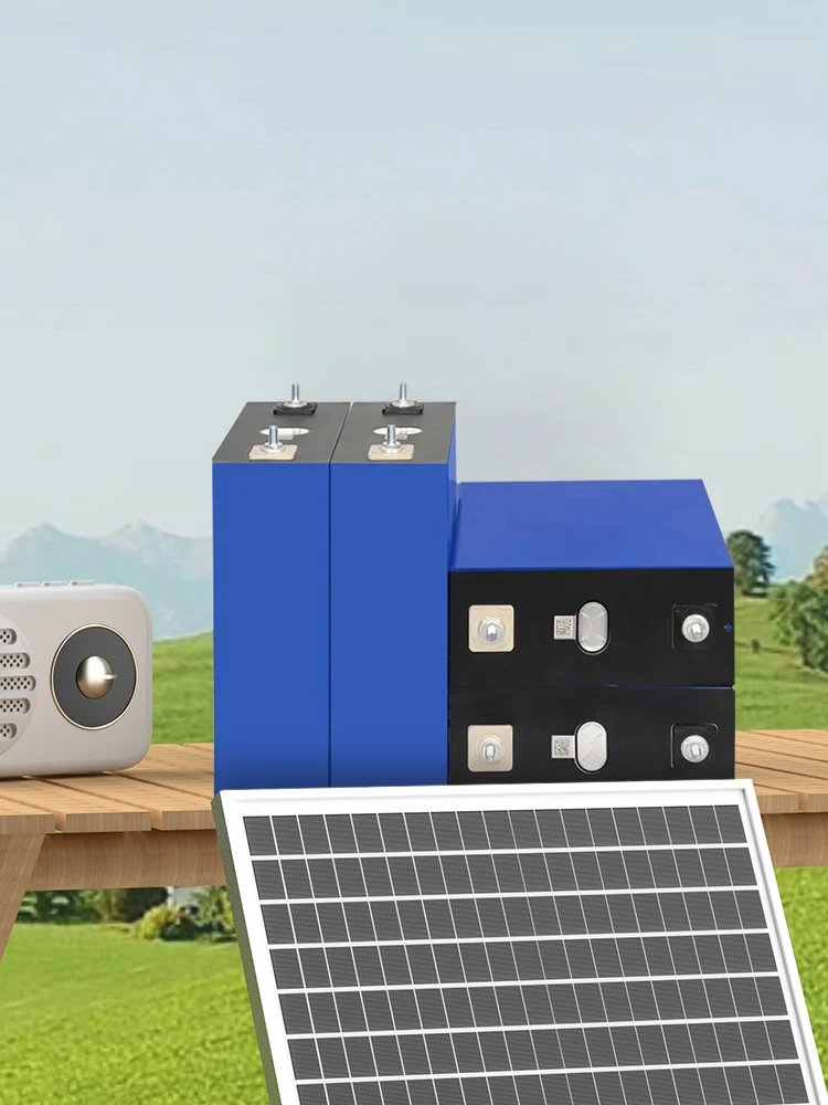 POWLAND 3.2V100Ah LF100L Ogniwo LiFePO4 o Długiej Żywotności, Klasa A, Aluminiowa Obudowa, Bateria do Domowych Systemów Solarnych, UPS, Zastosowań Morskich i Pojazdów, Hurtowe Akumulatory Litowe 3.2V-100AH 16PCS