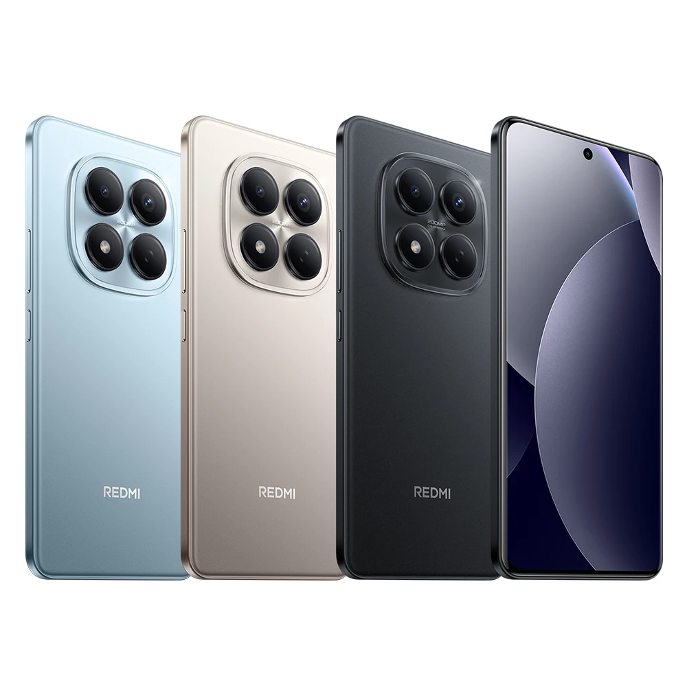 Xiaomi Redmi Note 15 Pro 4G Global NFC MediaTek Helio G200 Ultra 200MP Kamera Dolby Atmos ® Glacier Blue