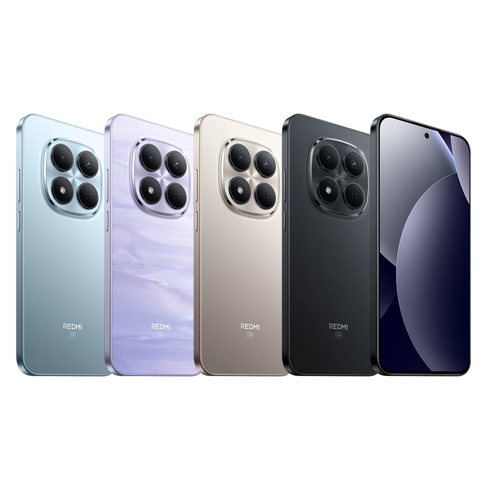 Smartfon Xiaomi Redmi Note 15 Pro 5G, NFC, procesor MTK Dimensity 7400-Ultra, ekran 6.83 cala 120Hz, aparat 200MP, ładowanie 45W, bateria 6580mAh Titanium color