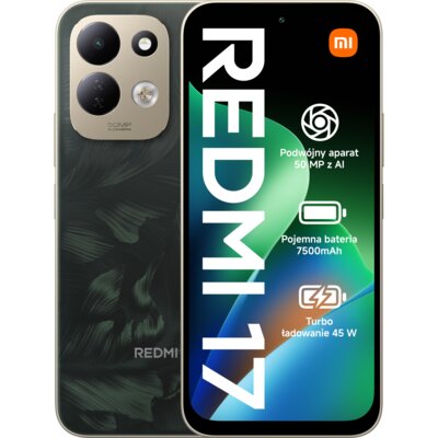 Xiaomi Redmi 17 4G 4/256GB Zielony