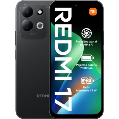 Xiaomi Redmi 17 4G 4/256GB Czarny