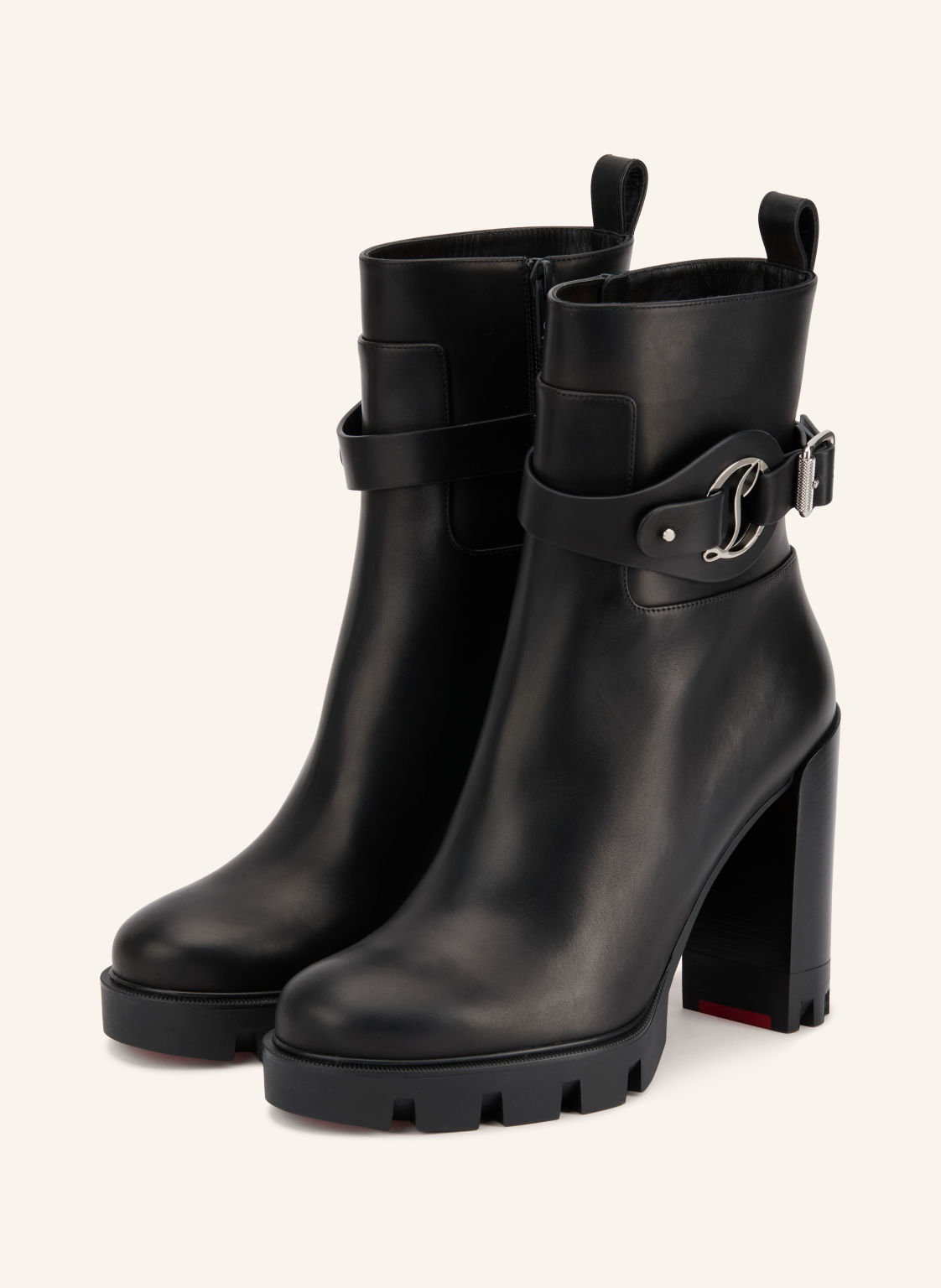 Christian Louboutin Botki Dianouchette Lug schwarz