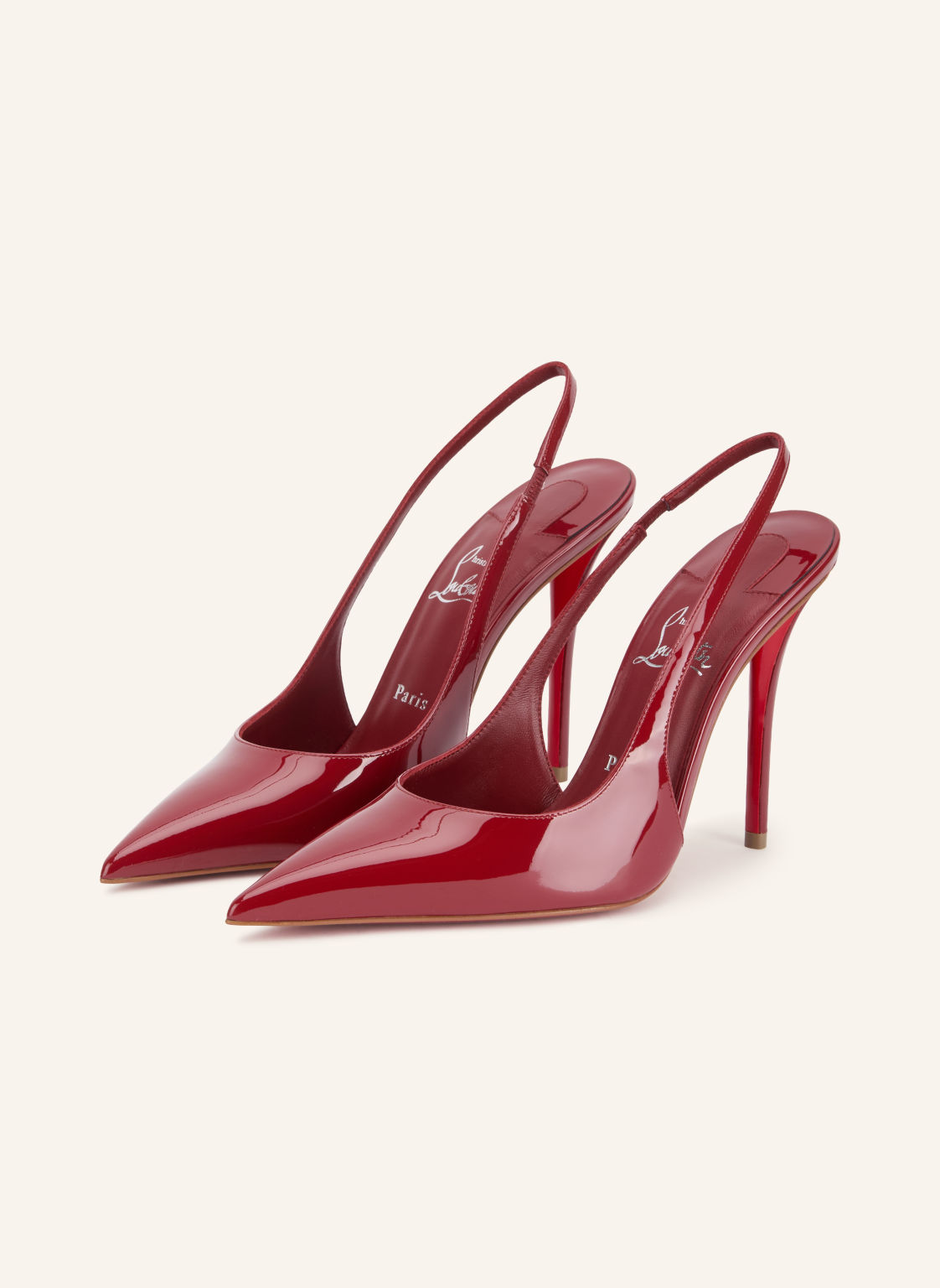 Christian Louboutin Slingpumps Miss Z 100 rot