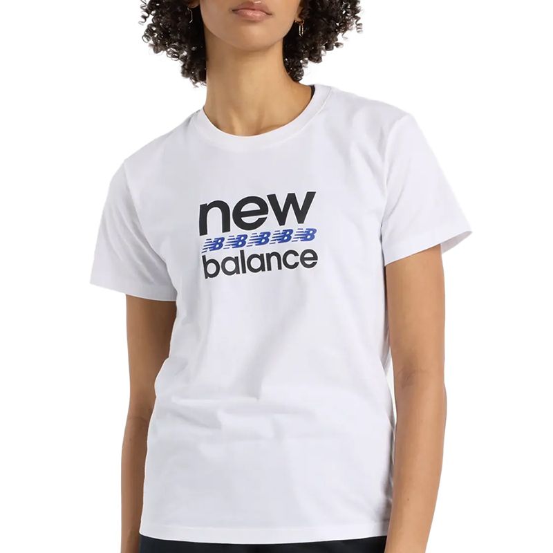 Koszulka damska New Balance WT51540WT - biała