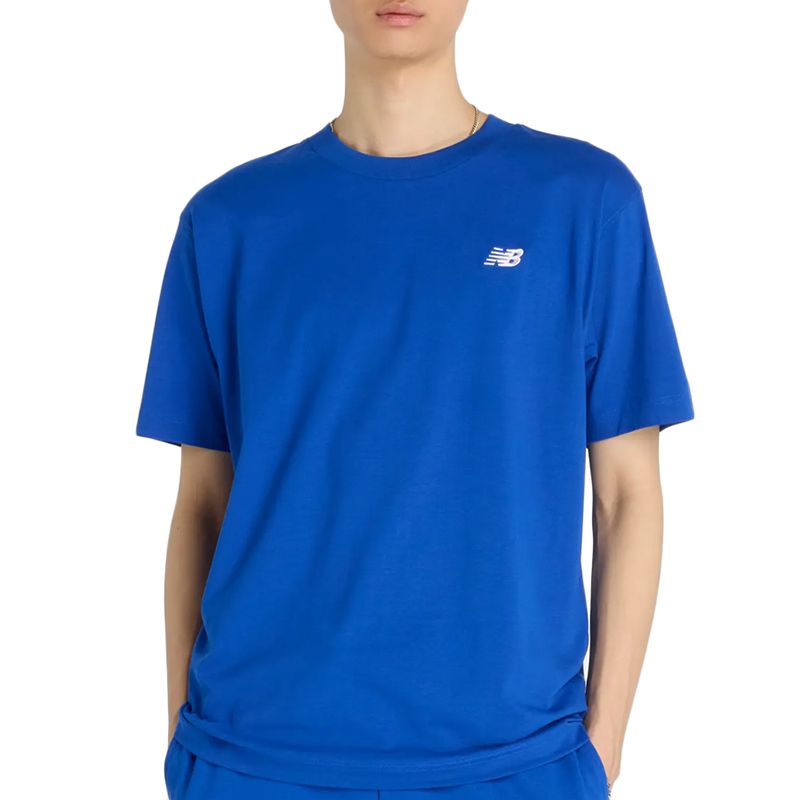 Koszulka męska New Balance MT41509BUM - niebieska