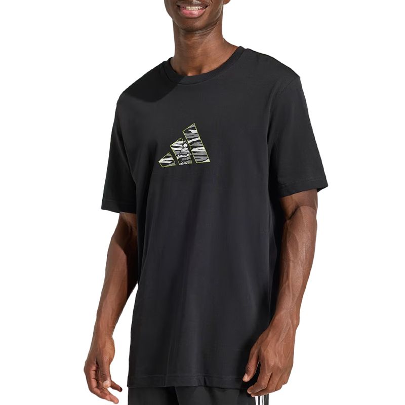 Koszulka męska adidas Camo Expolorer Graphic JZ7500 - czarna