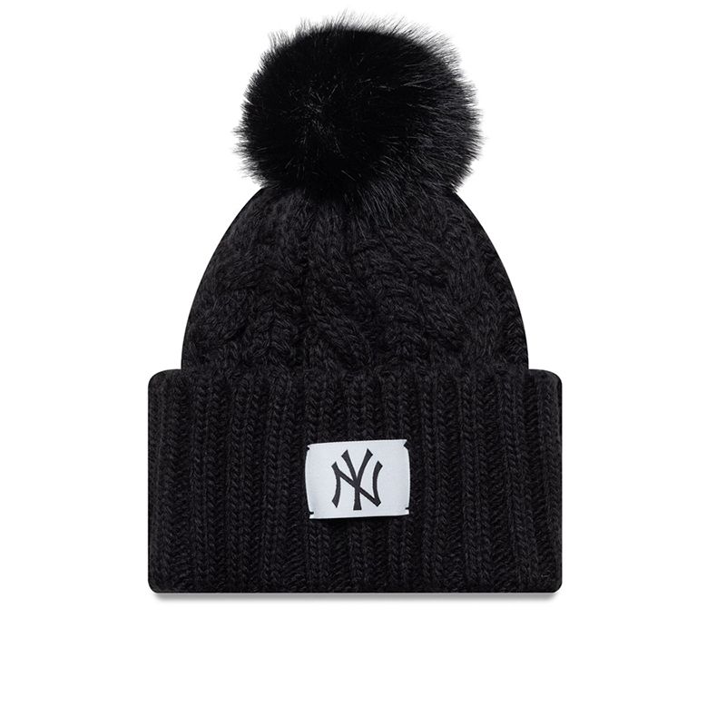 Czapka damska New Era Cabla Wide New York Yankees 60691296 - czarna