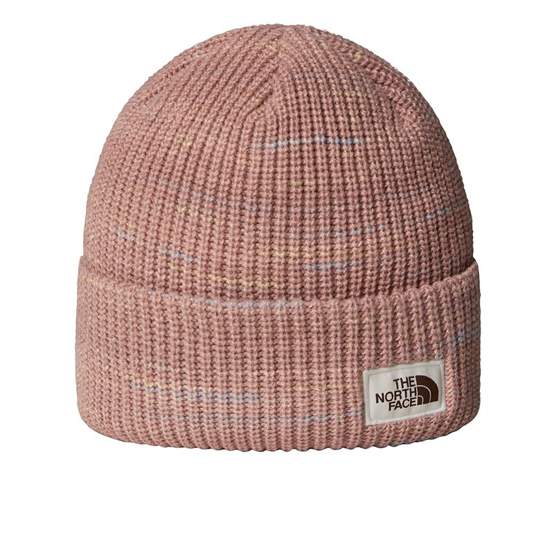 Czapka The North Face Salty Beanie 0A8CHMBOU1 - różowa