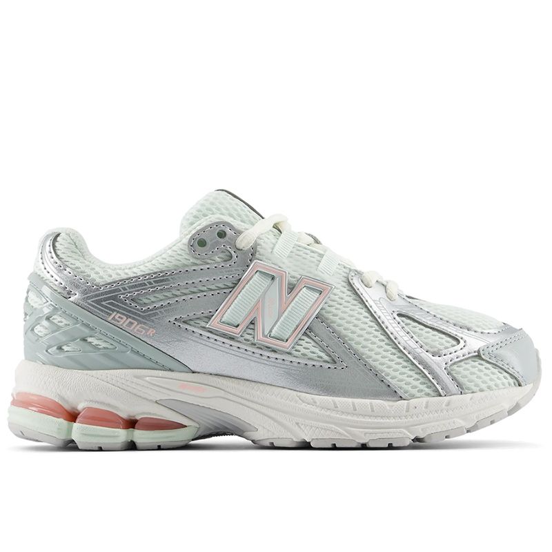 Buty dziecięce New Balance P19069T2 - miętowe