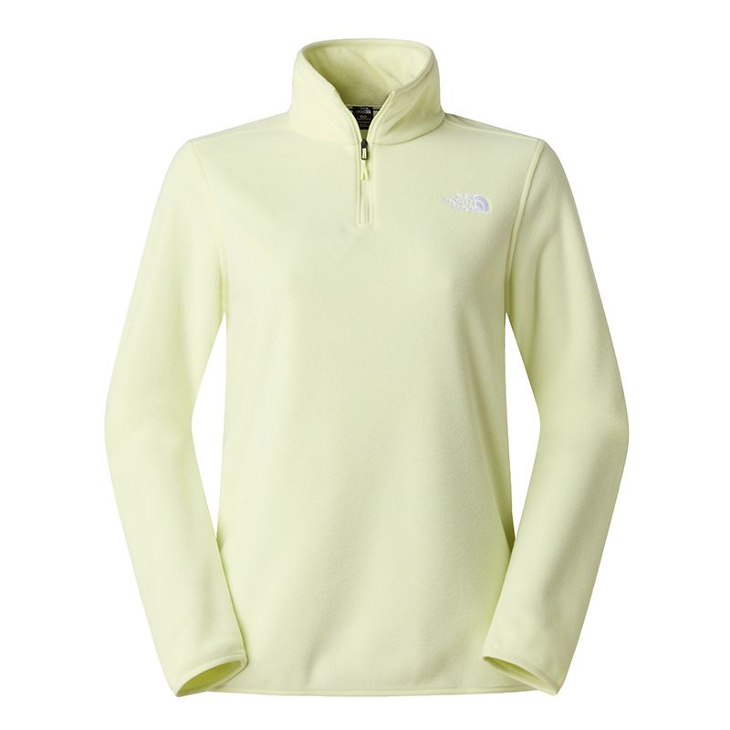Bluza damska The North Face Glacier 1/4 Zip Fleece 0A8D2JG6O1 - żółta