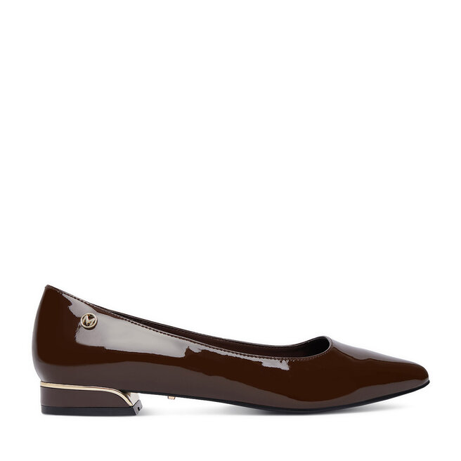 Baleriny MEXX EO-CD25-373-1 Brązowy ciemny