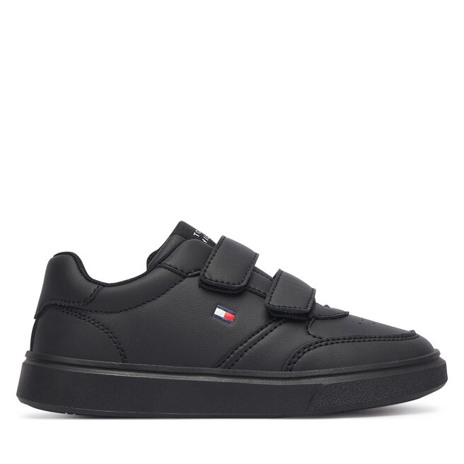 Sneakersy Tommy Hilfiger Low Cut Velcro Sneaker T3X9-35240-1355 M Czarny