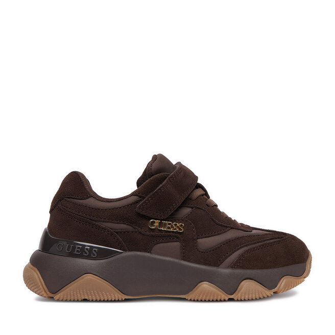 Sneakersy Guess EO-CP40GG24W2026 Brązowy ciemny