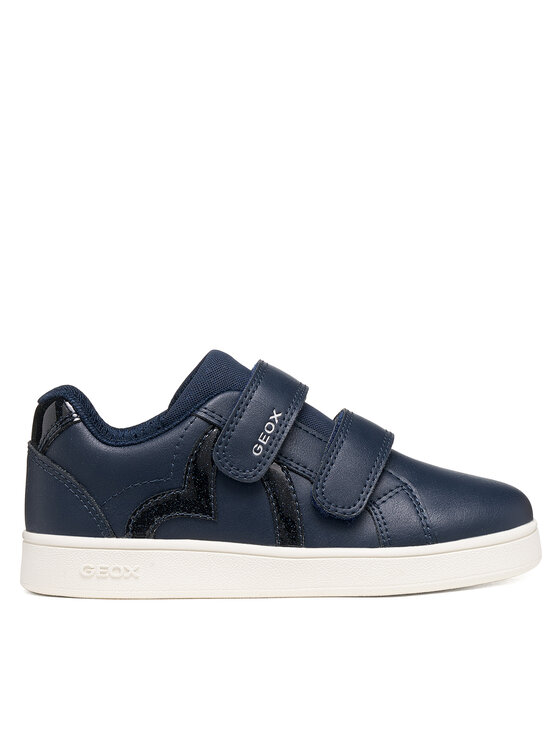 Geox Sneakersy J Eclyper Girl J66LRG 0BCKC C4002 S Granatowy