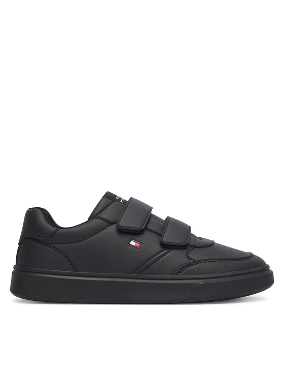 Tommy Hilfiger Sneakersy Low Cut Velcro Sneaker T3X9-35240-1355 S Czarny
