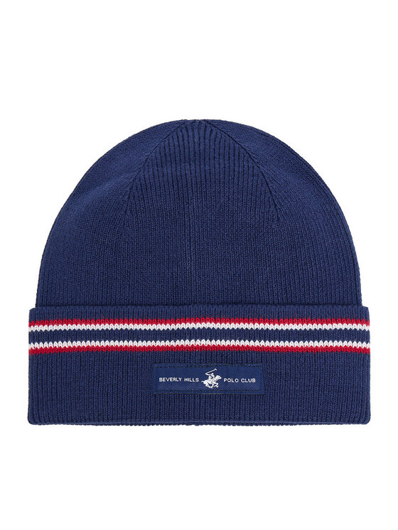 Beverly Hills Polo Club Czapka CEO-BHPC-M3-002-AW25 Granatowy