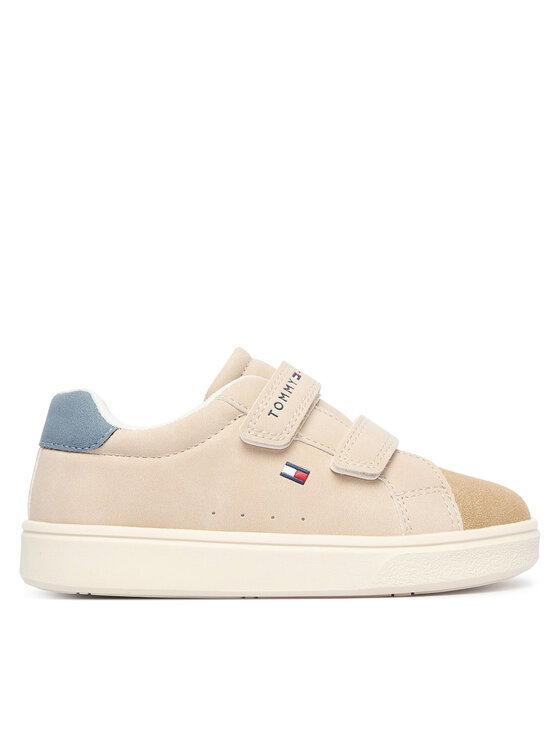 Tommy Hilfiger Sneakersy Low Cut Velcro Sneaker T1X9-35218-1959 M Beżowy