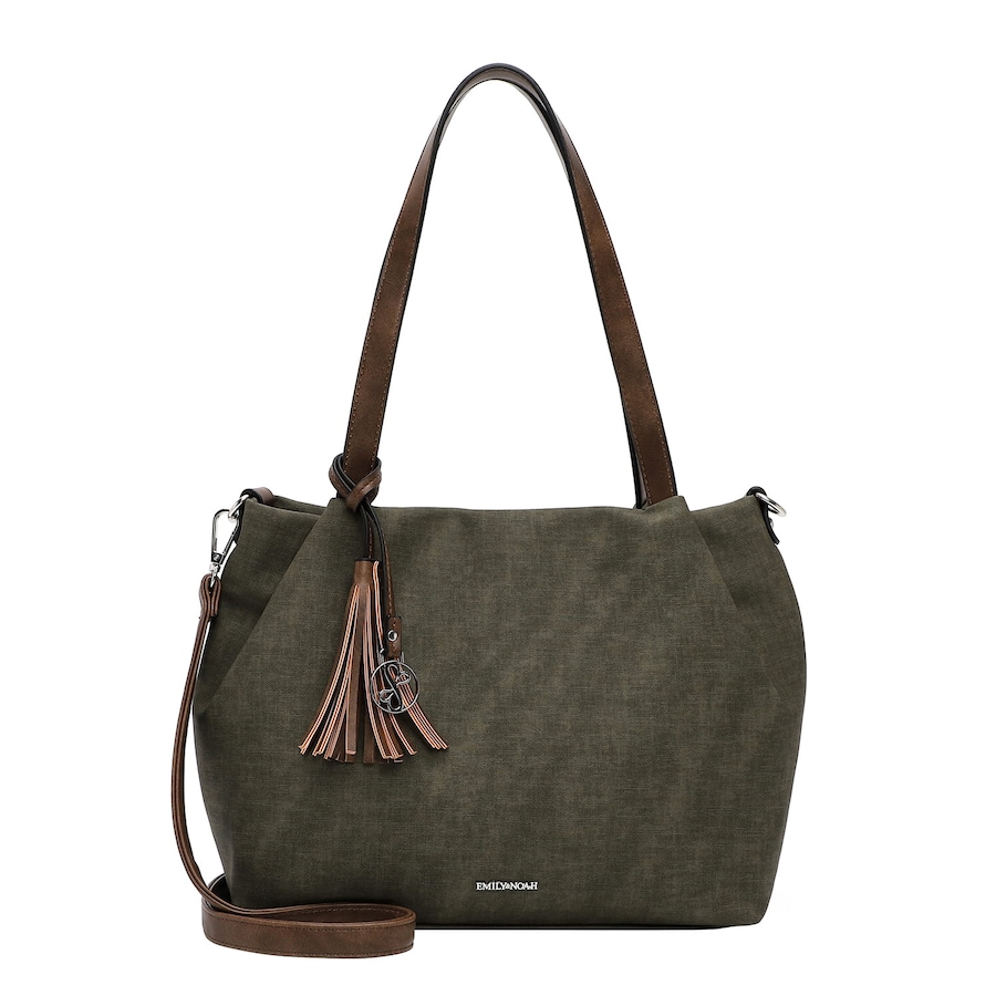 Emily & Noah Torebka Shopper E&N Elke Torby na zakupy 1 ct Zielony Damski