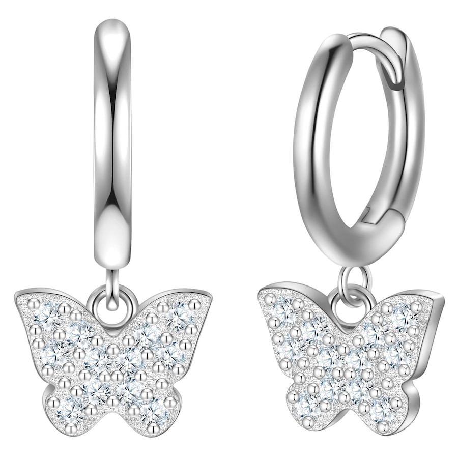 Glanzstücke München Kolczyki Kola Motyl z Srebra Sterling w srebrze z Cyrkonia 1 ct Damski